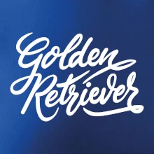 Golden retriever - nápis okrasný Golden retriever - nápis okrasný