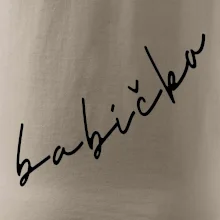 Mikina babička s menami detí