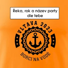 K vode - kotva (vlastný nápis) K vode - kotva (vlastný nápis)