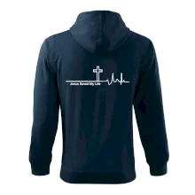 Jesus Saved My Life kríž ekg Jesus Saved My Life kríž ekg