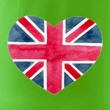 Britské srdce maľované