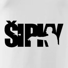 Šípky - nápis so šípkarom