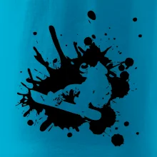 Snowboard splash