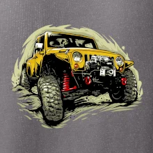 Žltý offroad s navijakom