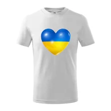 Ukrajina srdce vlajka