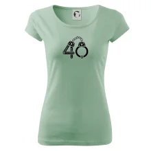 Narodeninové tričko pre policajta - putá 40