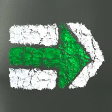 Párová značka zelená