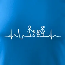 EKG rodina a dievča a chlapec