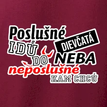 Poslušné dievčata idú do neba