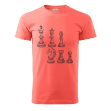 Šachové figúrky kreslené