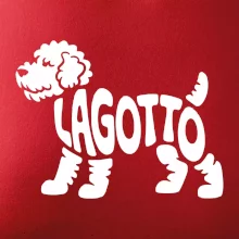 Lagotto nápis v tele