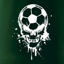 Fotbal lebka splash Fotbal lebka splash
