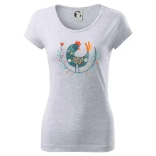 Folklór - sliepky s margarétkami Folklór - sliepky s margarétkami