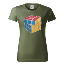 Rubikova kocka kreslená