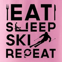 Eat sleep ski repeat