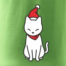 Vianočná mačka sediaca