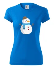 Snehuliak so šálom