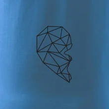 Párový motív srdca geometrie - ONA