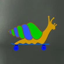Šnek na skateboardu (Moňas)