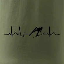 EKG skoky na lyžiach