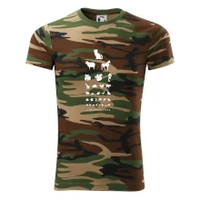 Očný test zvieratká Očný test zvieratká