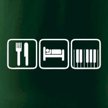 Eat sleep piano v rade