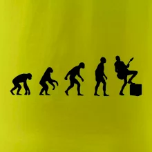 Evolúcia gitarista - noha na kombe