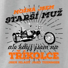 Možná jsem starší muž - tříkolka