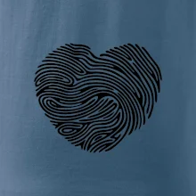 Odtlačok prsta srdce