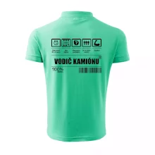 Čiarový kód - Vodič kamiónu Čiarový kód - Vodič kamiónu