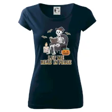 Let me read in peace