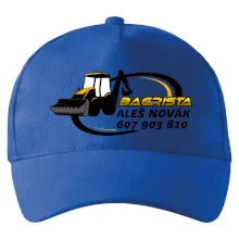 Bagrista v kruhu - vlastný nápis