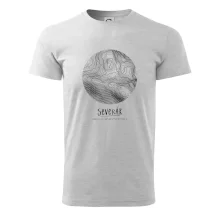 Severák - vrstevnice v kruhu