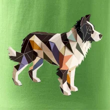 Border kólia zlepená z papiera