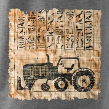 Egyptské hieroglyfy traktor