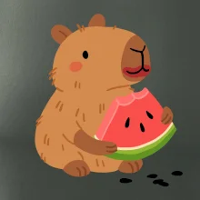 Kapybara s melónom Kapybara s melónom