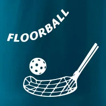 Floorball nápis šikmo