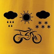 Motorkář za každého počasí - enduro