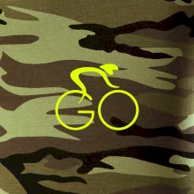 GO - Fluo cyklista malý