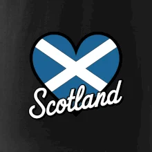 Scotland Srdce s vlajkou Scotland Srdce s vlajkou