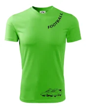 FOOTBALL nápis šikmo