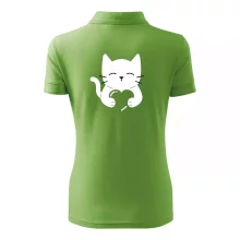 Mačka drží srdce Mačka drží srdce