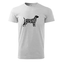 Labrador nápis v tele
