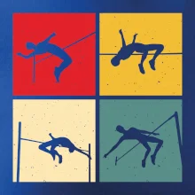 Skok do výšky vintage