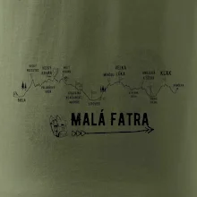 Profil kopca - Malá Fatra