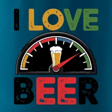I love beer - palivoměr