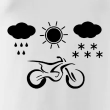 Motorkář za každého počasí - enduro