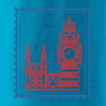 Londýn známka jednoduchá