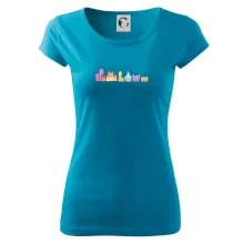 Mallorca - Siluety pamiatok - farebné