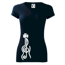 Husľový kľúč gitara Husľový kľúč gitara